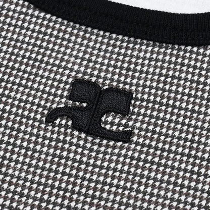 Courreges シグネチャーコントラストTシャツ
