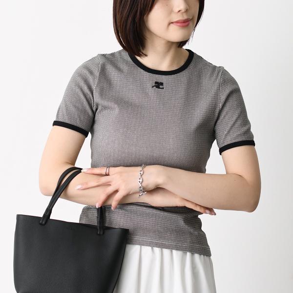 Courreges シグネチャーコントラストTシャツ