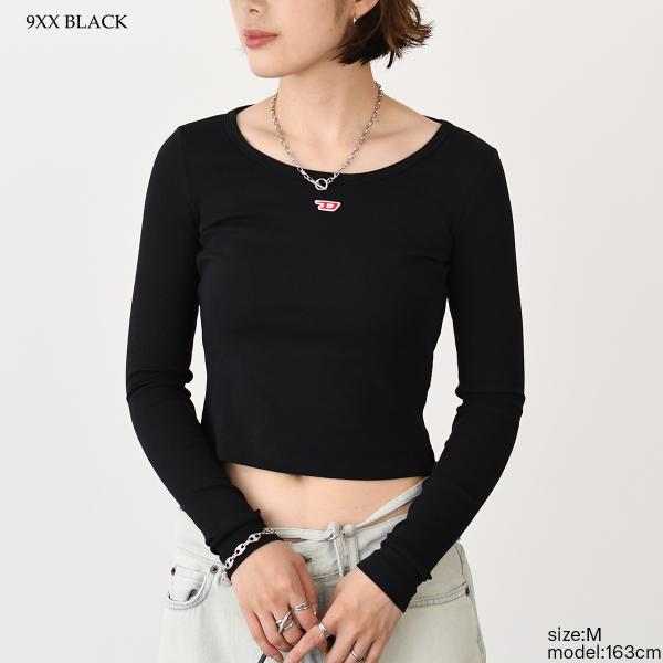DIESEL ディーゼル T-BALLET-D リブ長袖Tシャツ