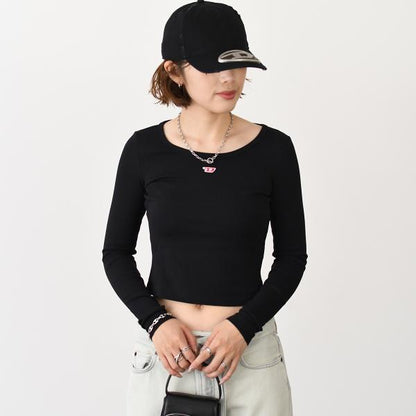 DIESEL ディーゼル T-BALLET-D リブ長袖Tシャツ