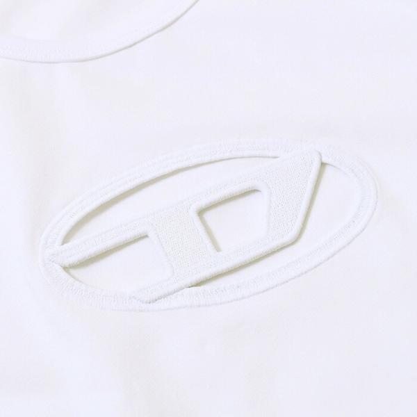 DIESEL D-ANGIEL Cotton Jersey Mini Dress 
