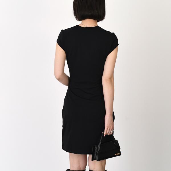 DIESEL D-ANGIEL Cotton Jersey Mini Dress 