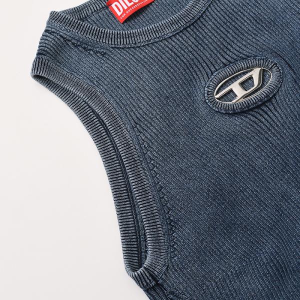 DIESEL M-ANCHOR-A-SL ノースリーブニット