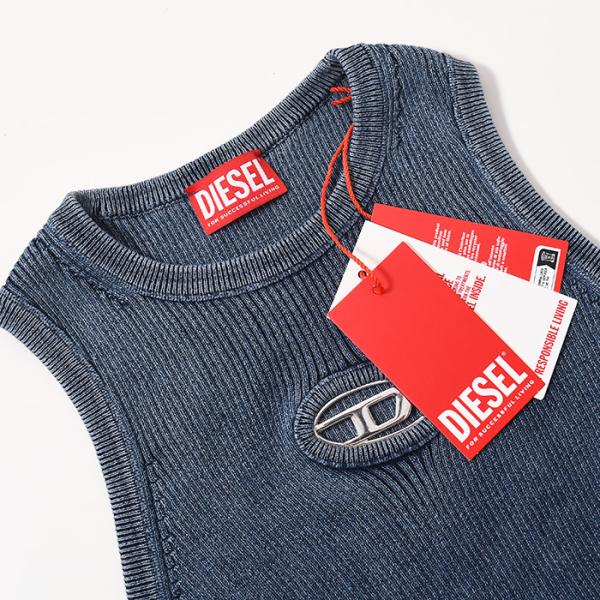 DIESEL M-ANCHOR-A-SL ノースリーブニット