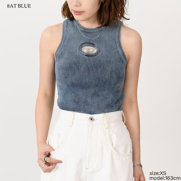 DIESEL M-ANCHOR-A-SL ノースリーブニット