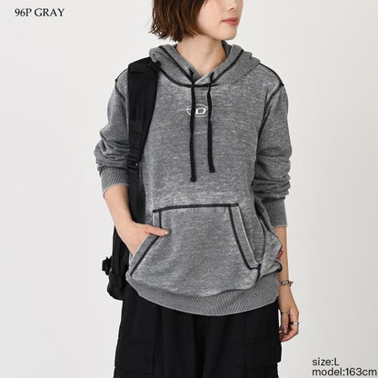 DIESEL ディーゼル S-GINN-HOOD-PAK プルオーバーパーカー レギュラーフィット