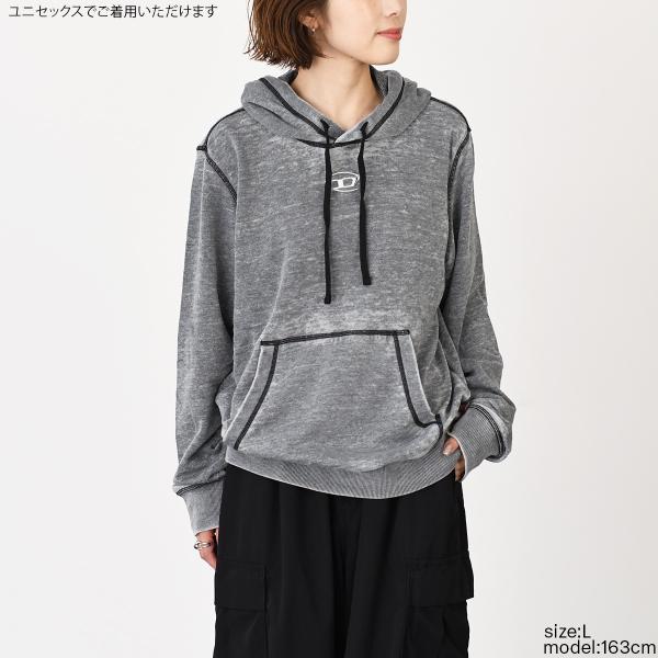 DIESEL ディーゼル S-GINN-HOOD-PAK プルオーバーパーカー レギュラーフィット
