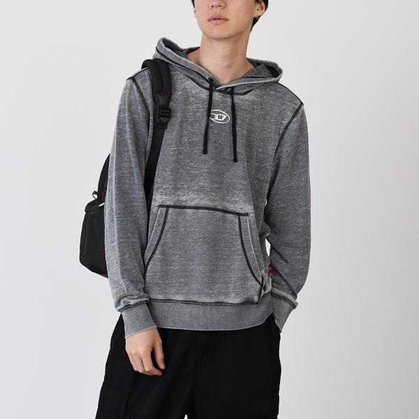 DIESEL ディーゼル S-GINN-HOOD-PAK プルオーバーパーカー レギュラーフィット