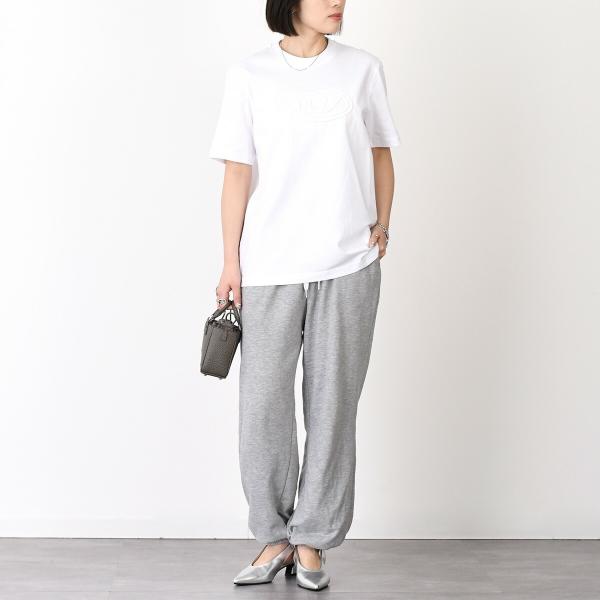 DIESEL T-ADJUST-BIGOVAL コットンジャージーTシャツ レギュラーフィット