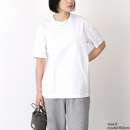 DIESEL T-ADJUST-BIGOVAL コットンジャージーTシャツ レギュラーフィット