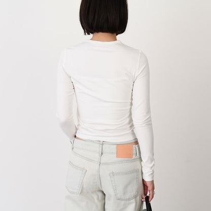 DIESEL T-UNCUTIESLONG-LS-OD Long Sleeve Top, Slim Fit 