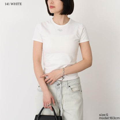 DIESEL T-UNCUTIES LONG-OD Cotton T-Shirt, Slim Fit 