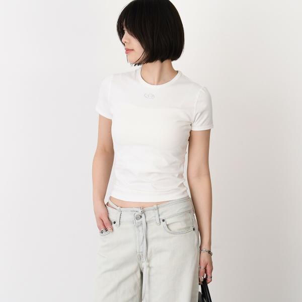 DIESEL T-UNCUTIES LONG-OD Cotton T-Shirt, Slim Fit 