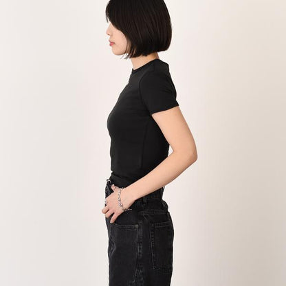 DIESEL T-UNCUTIES LONG-OD Cotton T-Shirt, Slim Fit 
