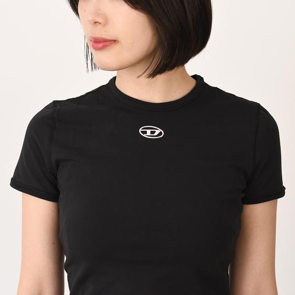 DIESEL T-UNCUTIES LONG-OD Cotton T-Shirt, Slim Fit 