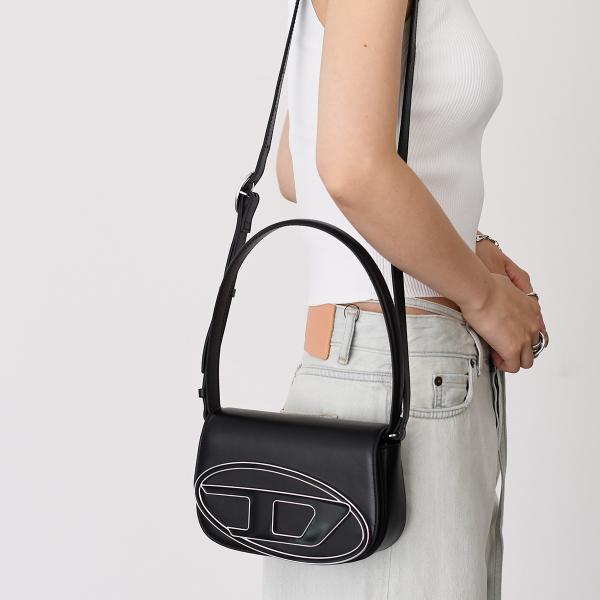 DIESEL 1DR ワンダー レザーショルダーバッグ