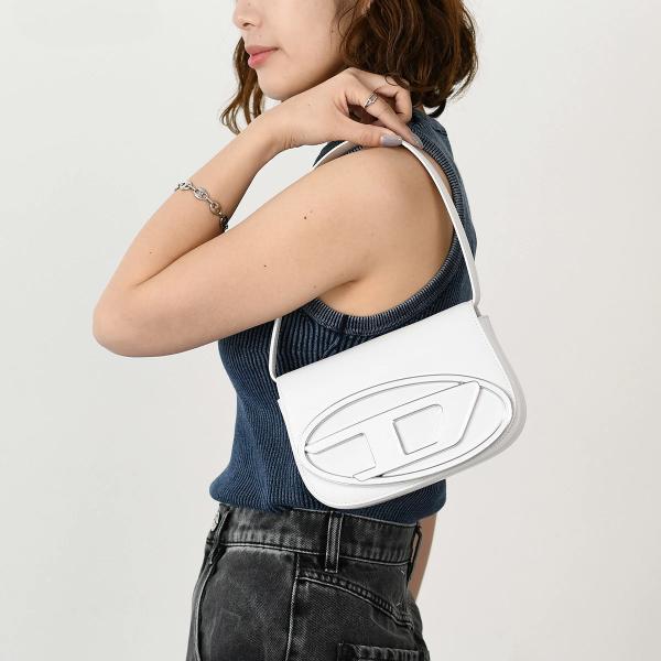 DIESEL 1DR ワンダー レザーショルダーバッグ