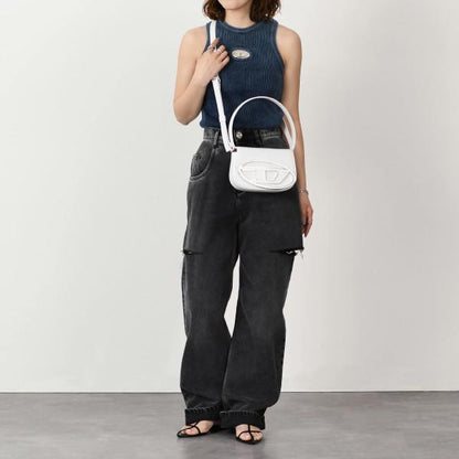 DIESEL 1DR ワンダー レザーショルダーバッグ