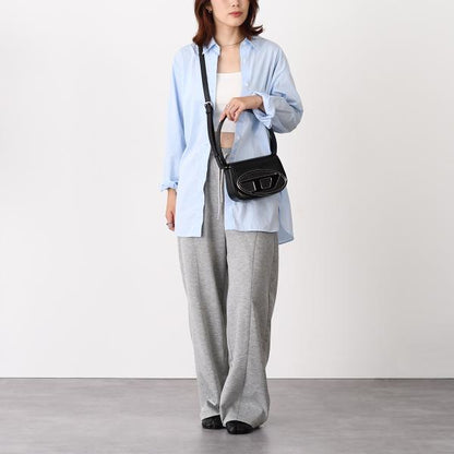 DIESEL 1DR ワンダー レザーショルダーバッグ