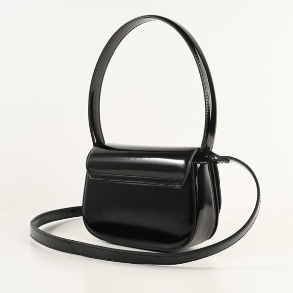 DIESEL 1DR ワンダー ミラーレザーショルダーバッグ