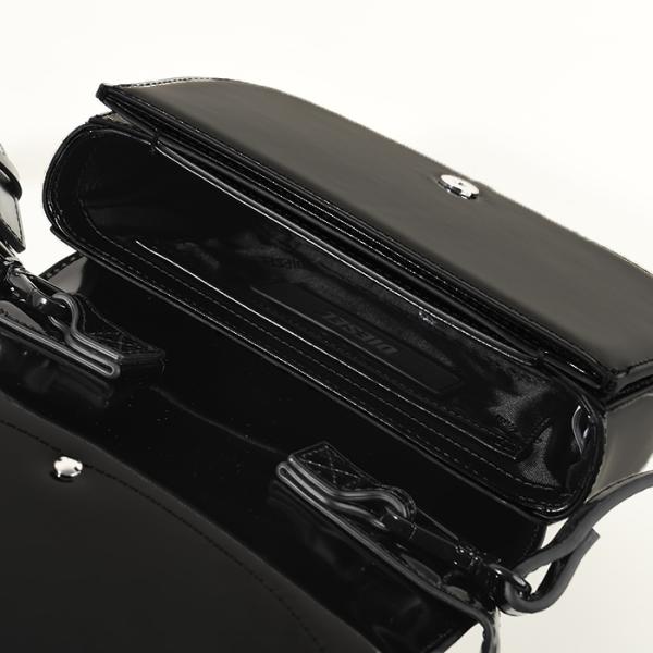 DIESEL 1DR ワンダー ミラーレザーショルダーバッグ