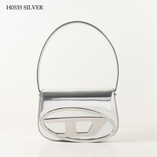 DIESEL 1DR ワンダー ミラーレザーショルダーバッグ