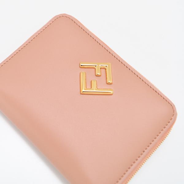 FENDI FF Diamond zip-around wallet medium 