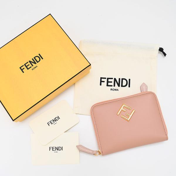 FENDI FF Diamond zip-around wallet medium 