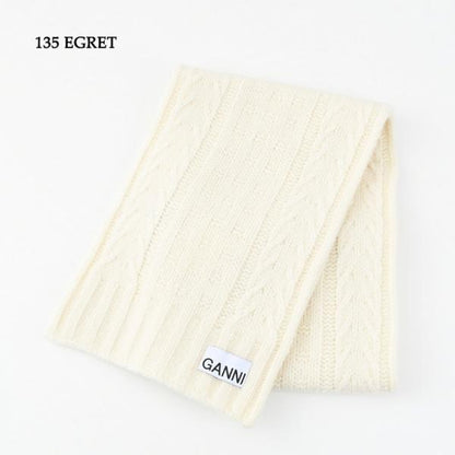 GANNI ケーブルマフラー
