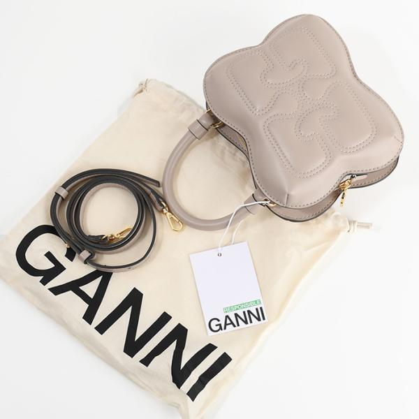 GANNI スモール バタフライ クロスボディバッグ