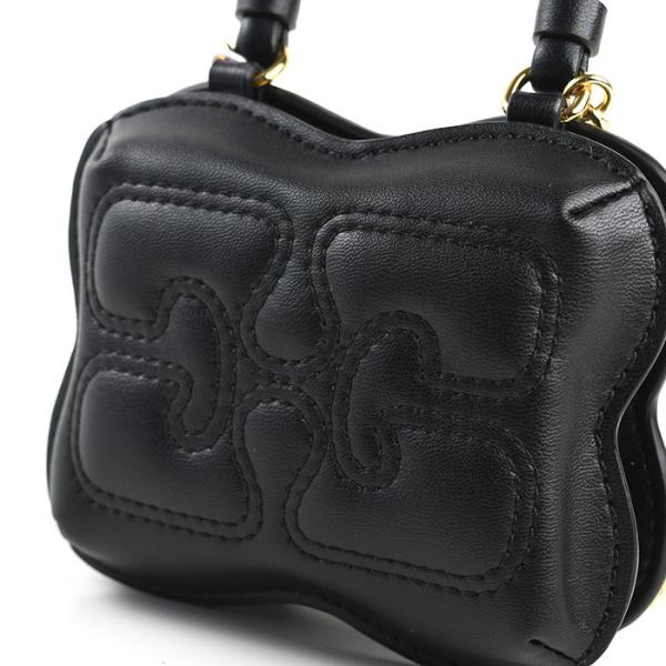 GANNI NANO BUTTERFLY TOP HANDLE BAG 