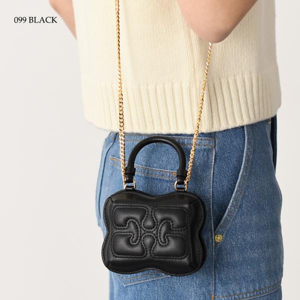 GANNI NANO BUTTERFLY TOP HANDLE BAG 