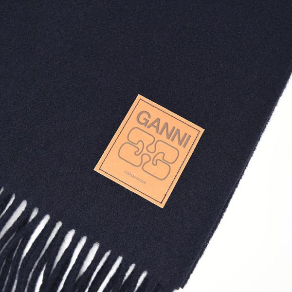 GANNI ガニー ウールスカーフ