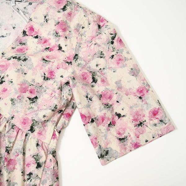 GANNI floral blouse 
