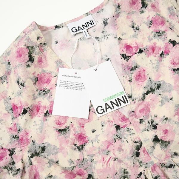 GANNI floral blouse 