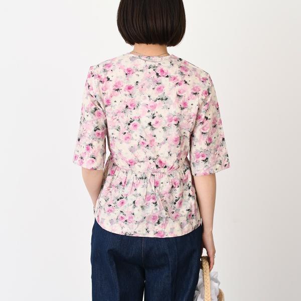 GANNI floral blouse 