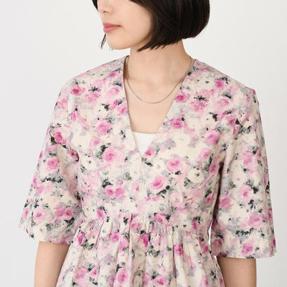 GANNI floral blouse 