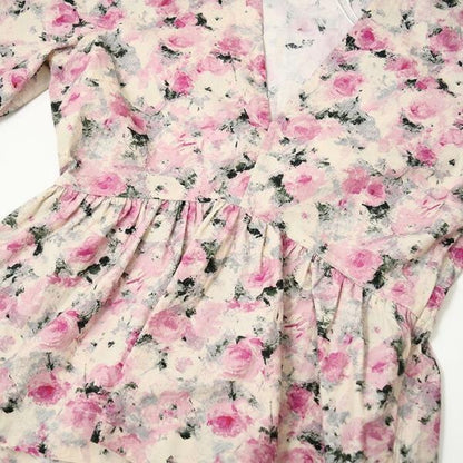 GANNI floral blouse 