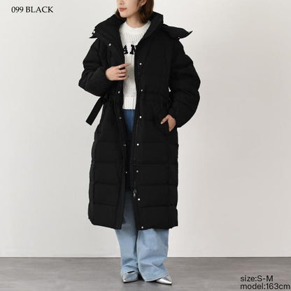 GANNI TECH SEERSUCKER PUFFER DOWN COAT