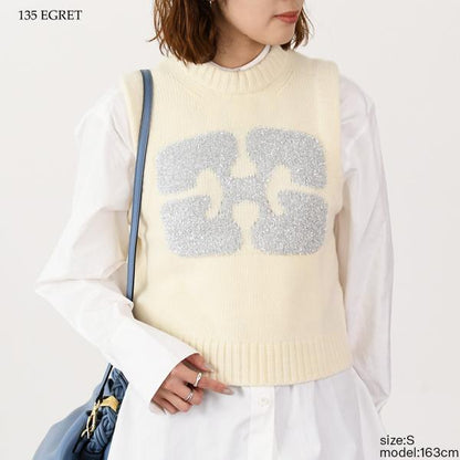 GANNI GRAOHIC VEST