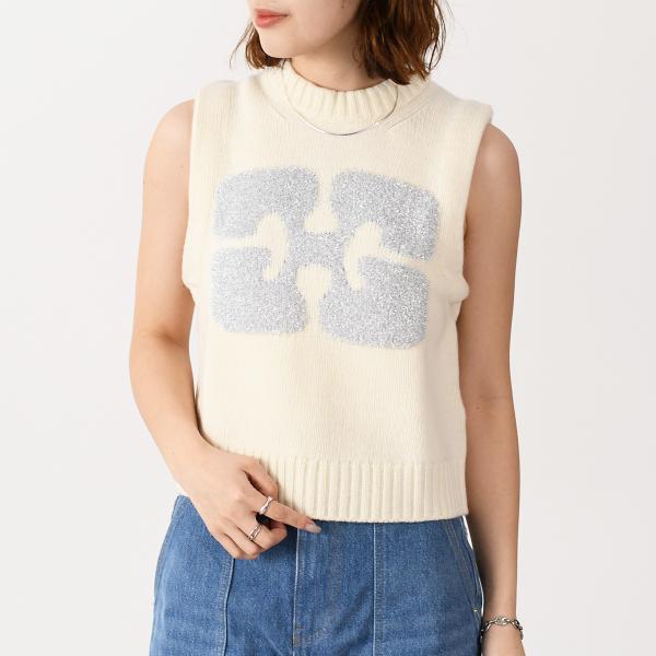 GANNI GRAOHIC VEST