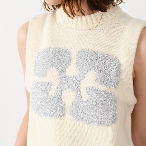 GANNI GRAOHIC VEST