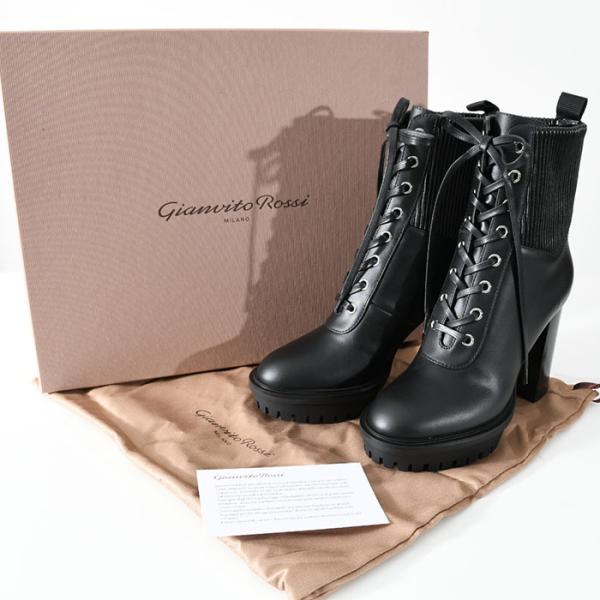 GIANVITO ROSSI ジャンヴィト ロッシ MARTIS レースアップブーツ