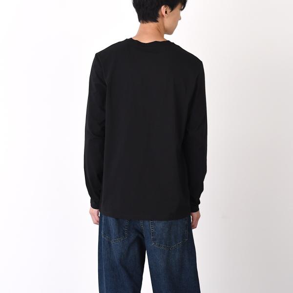 HUGO BOSS ヒューゴボス TCHARK ロングスリーブTシャツ ストレッチコットン ロゴプリント
