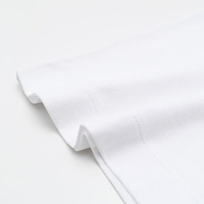 HUGO BOSS コットンジャージー Tシャツ シグネチャーストライプカフ