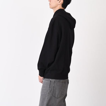 HUGO BOSS ヒューゴボス WESMALLHOOD フリースフーディ コットンテリー コントラストロゴ