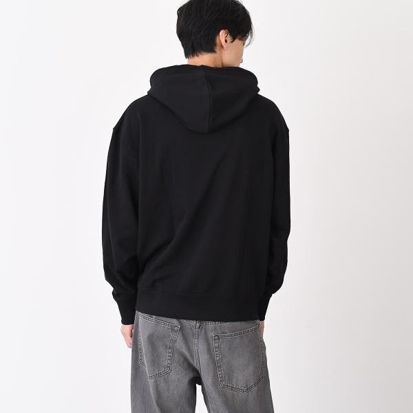 HUGO BOSS ヒューゴボス WESMALLHOOD フリースフーディ コットンテリー コントラストロゴ