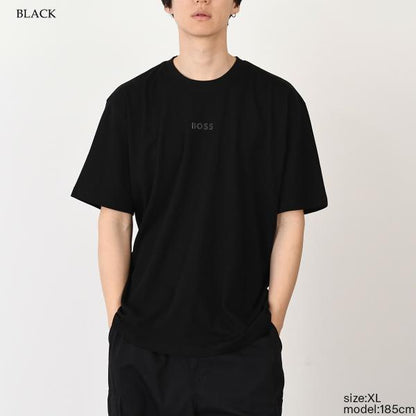 HUGO BOSS ヒューゴボス コットンTシャツ エンボスロゴ