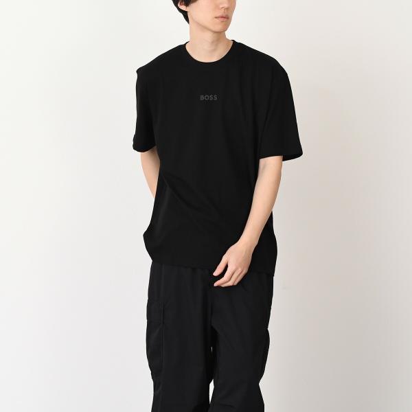 HUGO BOSS ヒューゴボス コットンTシャツ エンボスロゴ