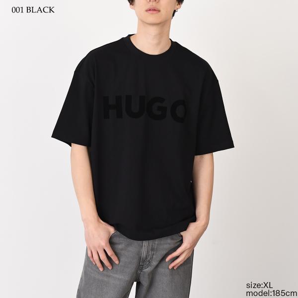 HUGO BOSS ヒューゴボス コットンジャージー Tシャツ リフレクターロゴ